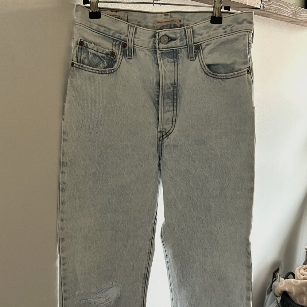 Levi's Ribcage Straight Ankle